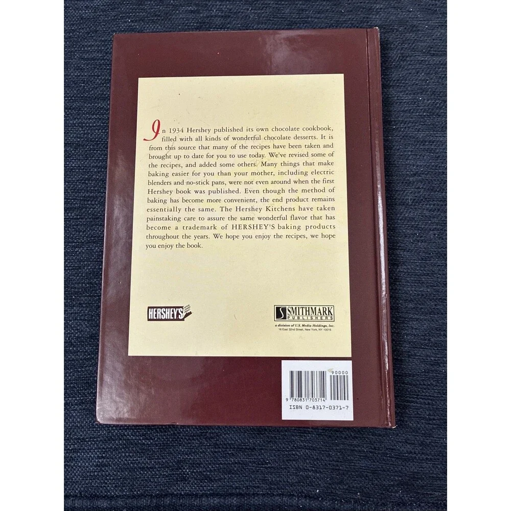 Hershey's 1934 Cookbook by Not Available (1996 Hardcover)